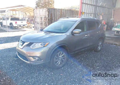 2016 Nissan Rogue Sl z USA, uszkodzony, nr VIN 5N1AT2MV7GC835689